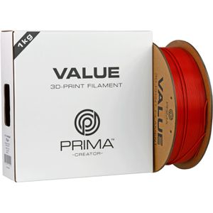 Produktbild für Filament Prima Value 12792, PLA+, rot