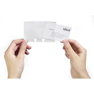 Produktbild für Visitenkartenhüllen Durable 241819 Visifix, 10,4 x 7,2 cm