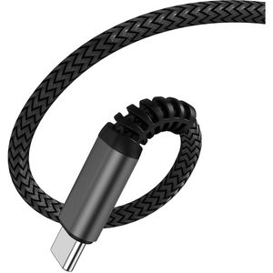 Produktbild für Ladekabel 4smarts PremiumCord, schwarz, 1,5m