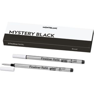 Finelinerminen Montblanc Mystery Black B, schwarz