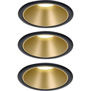 Produktbild für LED-Einbaustrahler Paulmann Cole Coin, warmweiß