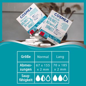 Produktbild für Slipeinlagen Cosmea Balance Normal