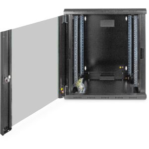 Produktbild für Netzwerkschrank Digitus Unique, DN-19 12-U-SW, 19 Zoll