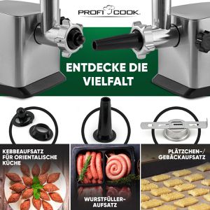 Produktbild für Fleischwolf Proficook PC-FW 1272