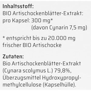 Produktbild für Bitterstoffe Sanhelios Complex Artischocke, 100 Kapseln, BIO