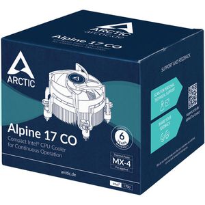 Produktbild für CPU-Kühler Arctic Alpine 17 CO, ACALP00041A, PWM