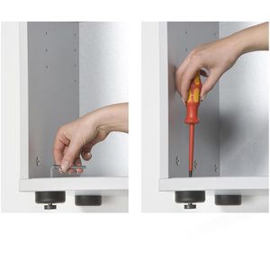 Produktbild für Schiebetürenschrank Hammerbacher O-Serie, Holz