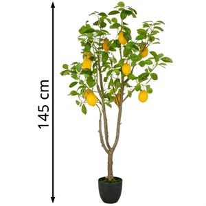 Produktbild für Kunstpflanze Creativ-green Zitronenbaum
