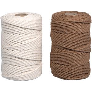 Makramee-Garn Rayher 44000505, Set mit 2 Stück