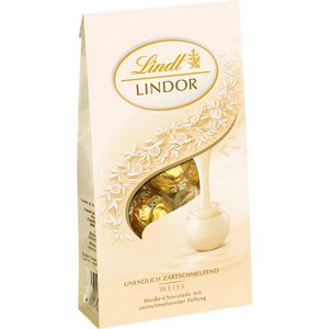 Pralinen Lindt Lindor Weiß, 10 Stück