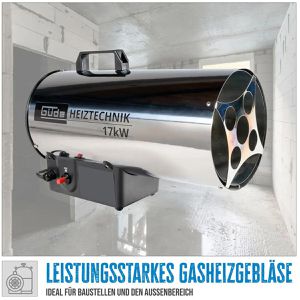 Produktbild für Heizlüfter Güde 85006, GGH 17 INOX, 17000 Watt