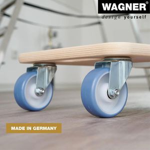 Produktbild für Möbelroller Wagner-System MM1325, TPE-Rollen