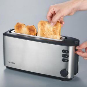 Produktbild für Toaster Severin AT 2515, mit 6 Röststufen &amp; Auftaufunktion
