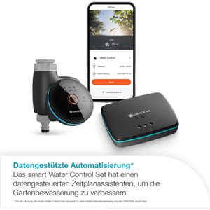 Produktbild für Bewässerungscomputer Gardena smart Water Control Set, 19043-20