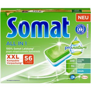 Produktbild für Spülmaschinentabs Somat Pro Nature, All in 1, XXL