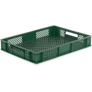 Produktbild für Eurobox Alpha-Paletten grün, 15 Liter, lebensmittelecht