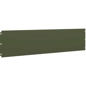Produktbild für Rasenkante vidaXL 860145, olivegrün, UV-beständig, flexibel