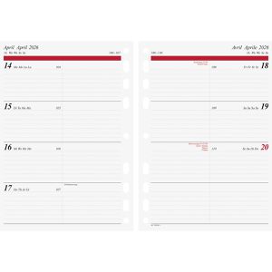 Kalendereinlagen Rido-Ide 7065910006, Jahr 2026