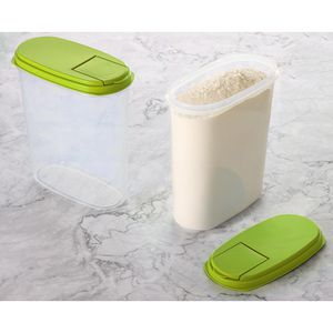 Produktbild für Schüttdose Kigima grün, aus Kunststoff, Set