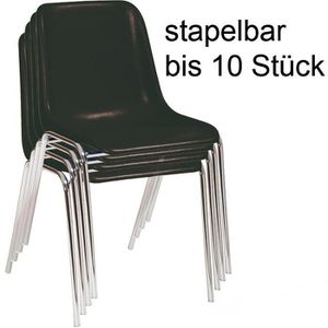 Produktbild für Besucherstuhl Topsit Meeting, stapelbar
