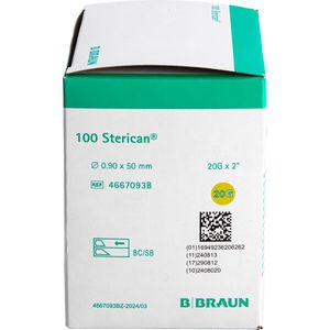 Produktbild für Kanülen B.Braun Sterican, 100 Stück