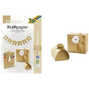 Produktbild für Kraftpapier Folia 698 Mix, braun, A4
