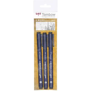 Fineliner Tombow Mono drawing pen WS-EFL-3P