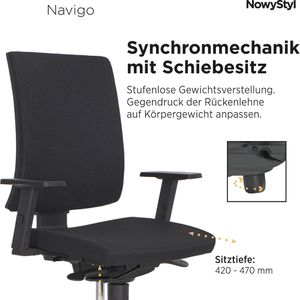 Produktbild für Bürostuhl Nowy-Styl Navigo