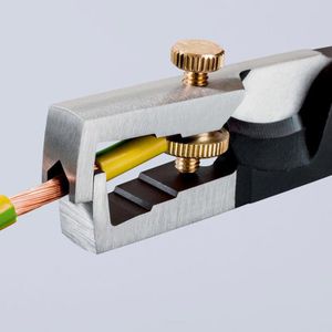 Produktbild für Abisolierzange Knipex 13 62 180 StriX, Kabelschere