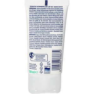 Produktbild für Sonnencreme LAVOZON Face Sensitiv Sonnenfluid