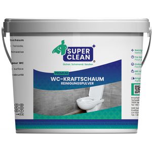 WC-Reiniger SuperClean Premium WC-Schaum, Reinigungspulver