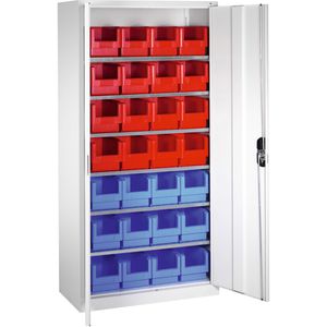 Magazinschrank CP-Möbel Serie 13, grau