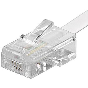 Produktbild für Telefonkabel Goobay 93061 Anschlusskabel, 3m