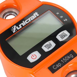 Produktbild für Hängewaage Unicraft HW 150, mit Tara-Funktion, Teilung 50 g