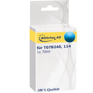 Produktbild für Tinte Böttcher-AG für Epson 114, C13T07B240