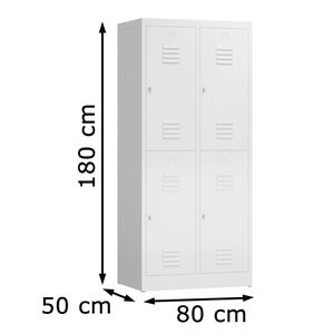 Produktbild für Spind ClassiX X-523220, lichtgrau