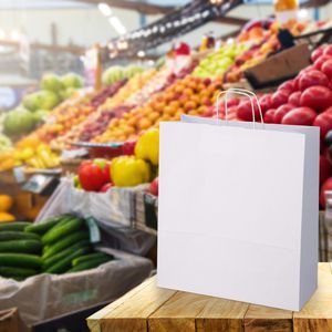 Produktbild für Papiertüten Mailmedia weiß