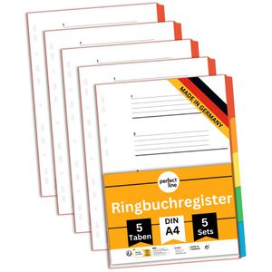 Produktbild für Register perfect-line A4, blanko