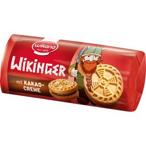 Produktbild für Kekse Wikana Wikinger Mini Sandwichkekse