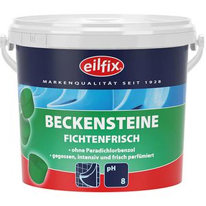 Beckensteine Eilfix Fichtenfrisch, 1 kg