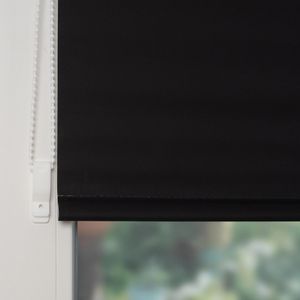 Produktbild für Rollo Liedeco Klemmfix, verdunkelnd, schwarz