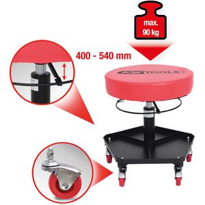 Produktbild für Werkstatthocker KS-Tools 500.8030, mit Ablagefach