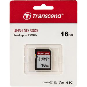 Produktbild für SD-Karte Transcend TS16GSDC300S, 16GB