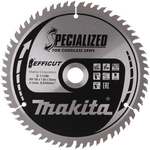 Kreissägeblatt Makita E-11190, EFFICUT