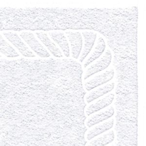 Produktbild für Badematte Zollner Elba II-W, 50 x 70 cm