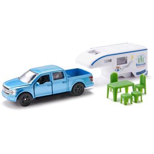 Produktbild für Fahrzeug siku 1693 Ford F150 Pick-Up Camper