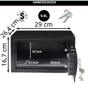 Produktbild für Tresor Master-Lock X031ML, schwarz