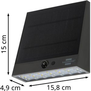 Produktbild für Wandleuchte Brennenstuhl SOL 1000, Kunststoff, für außen IP54