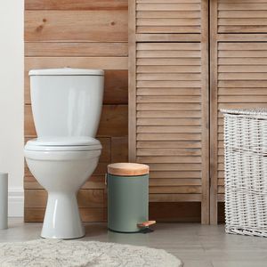 Produktbild für Mülleimer Zeller 18912, Bambus grün