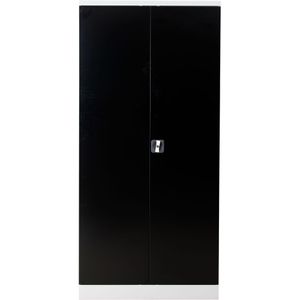 Produktbild für Mehrzweckschrank G-Office UNC.19/N abschließbar, grau/ schwarz